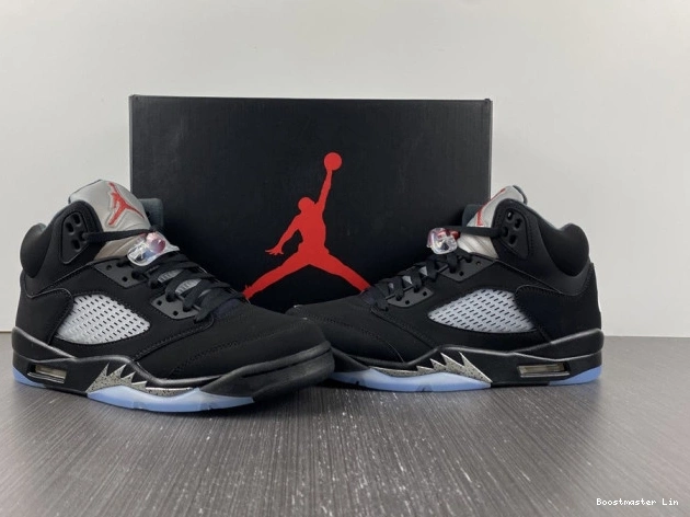 Bmlin (2016) Metallic 845035-003 Retro Black Jordan 5 0729